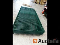 Ref:n019750 - 29 stijve hek panelen nylofor 3d paneel 6005 200 x 50 - afbeelding 1 van  3