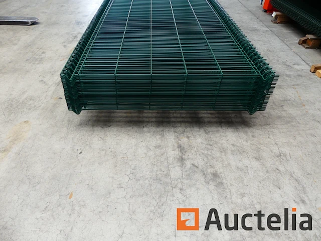 Ref:n019750 - 29 stijve hek panelen nylofor 3d paneel 6005 200 x 50 - afbeelding 2 van  3