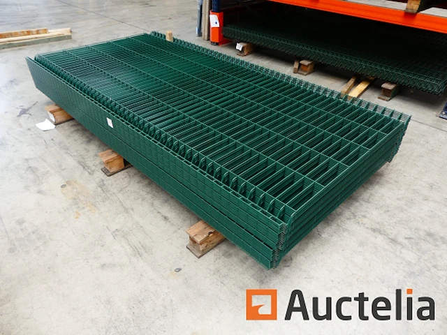 Ref:n019750 - 29 stijve hek panelen nylofor 3d paneel 6005 200 x 50 - afbeelding 3 van  3