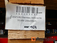 Ref:n020343 - 26 zenturo stijve hek panelen - afbeelding 2 van  4