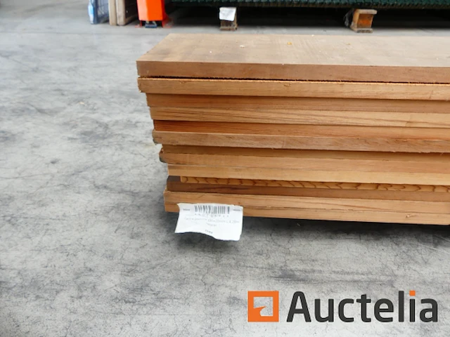 Ref:n025696 - 13 geschaafde cederhouten planken - afbeelding 3 van  4