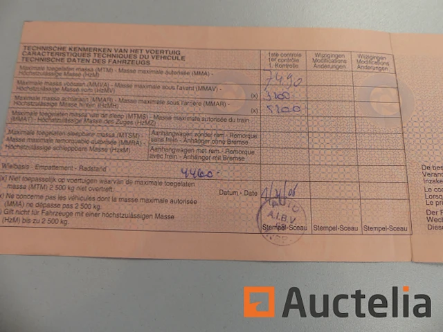 Ref:num imat pli114 - vrachtwagen stoffeerder iveco iveco eurocarg 75e/3.2 - afbeelding 1 van  34