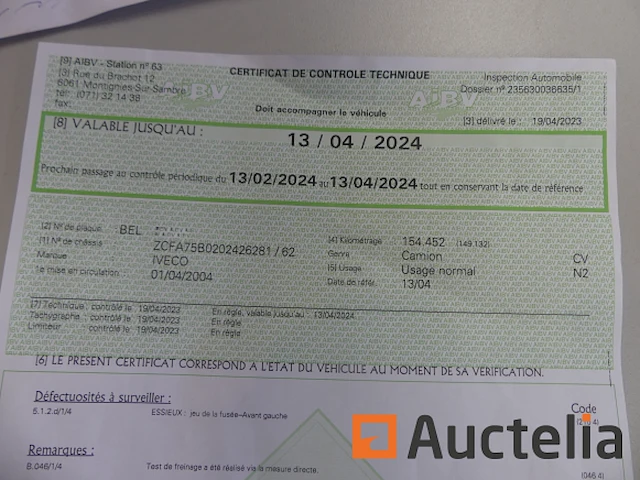 Ref:num imat pli114 - vrachtwagen stoffeerder iveco iveco eurocarg 75e/3.2 - afbeelding 31 van  34