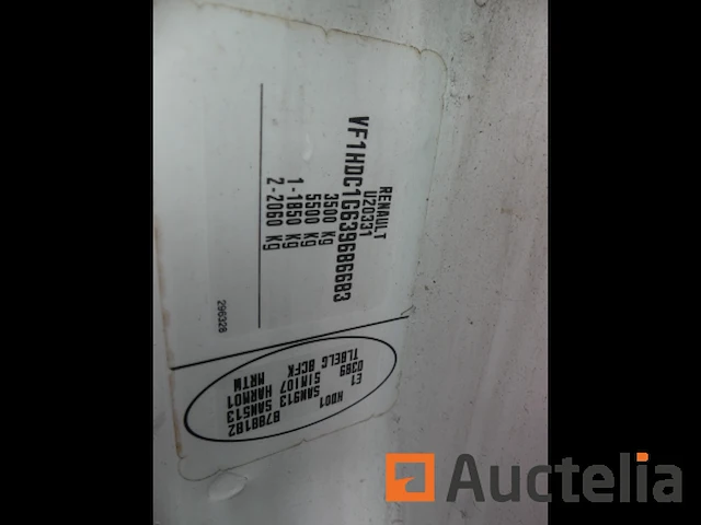 Ref:num imat : ysx802 - renault master dubbel cabine l2 bestelwagen - afbeelding 10 van  24