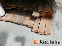 Ref:num inv : 44 - exotisch geschaafd massief hout en afgeronde randen gwp - afbeelding 2 van  4