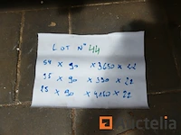 Ref:num inv : 44 - exotisch geschaafd massief hout en afgeronde randen gwp - afbeelding 4 van  4