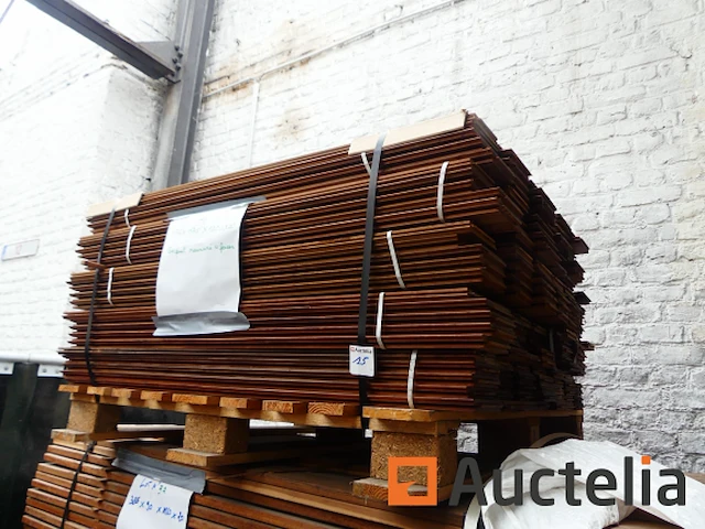 Ref:num inv : 45 - 176 exotische parketplaten - afbeelding 2 van  8