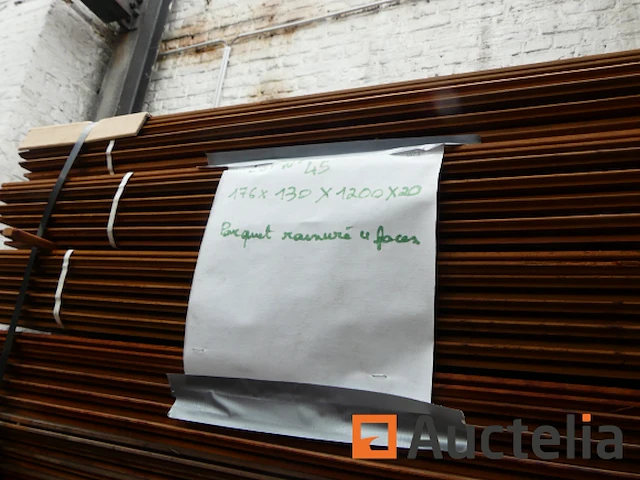 Ref:num inv : 45 - 176 exotische parketplaten - afbeelding 8 van  8