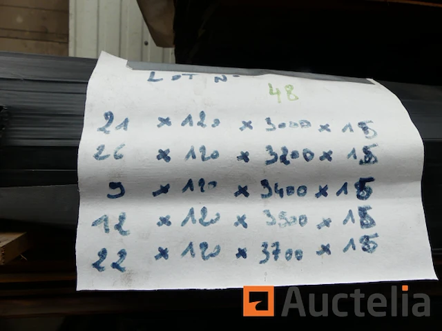 Ref:num inv : 48 - padouk gevelbekledingsplaten - afbeelding 4 van  4