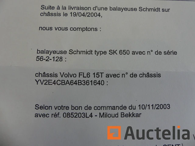 Ref:nummer imat : pli986 - vrachtwagen veegmachine volvo fl6h15. o - afbeelding 1 van  39