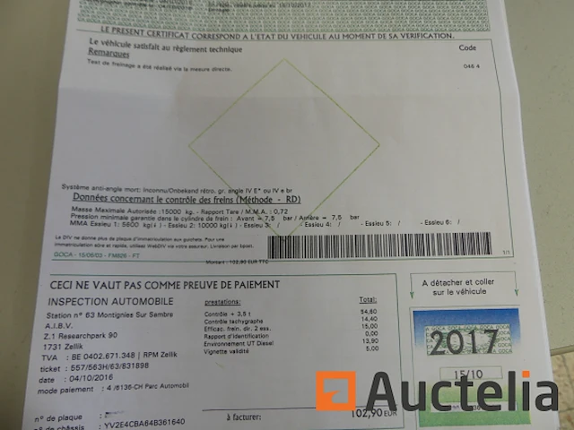 Ref:nummer imat : pli986 - vrachtwagen veegmachine volvo fl6h15. o - afbeelding 13 van  39