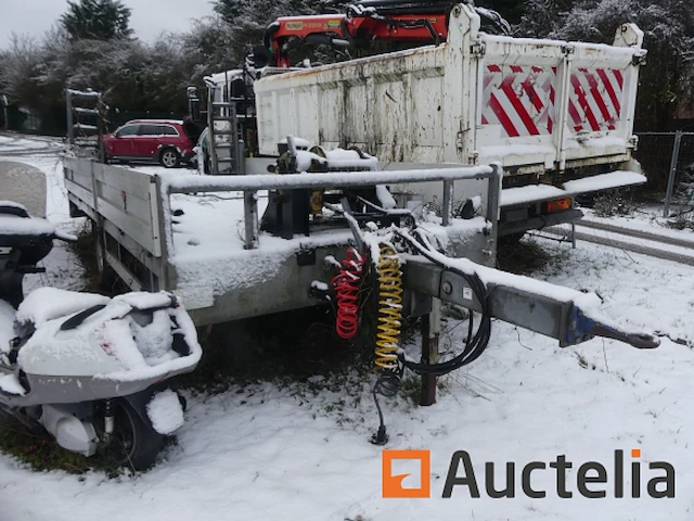 Ref:nummer imat : qci-343 - aanhanger waroquier machinedrager - afbeelding 1 van  15