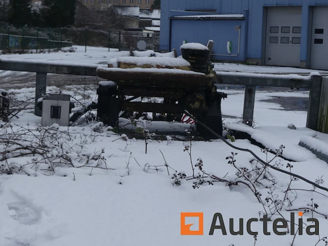 Ref:nummer imat : qci-343 - aanhanger waroquier machinedrager - afbeelding 12 van  15