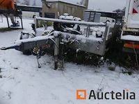 Ref:nummer imat : qci-343 - aanhanger waroquier machinedrager - afbeelding 15 van  15