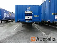 Ref:p601 - semi aanhanger krone sd platte lade - afbeelding 3 van  13