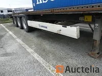 Ref:p601 - semi aanhanger krone sd platte lade - afbeelding 4 van  13