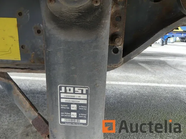 Ref:p601 - semi aanhanger krone sd platte lade - afbeelding 5 van  13