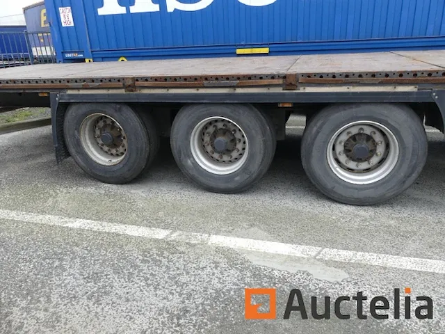 Ref:p601 - semi aanhanger krone sd platte lade - afbeelding 8 van  13