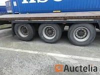 Ref:p601 - semi aanhanger krone sd platte lade - afbeelding 8 van  13