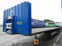 Ref:p601 - semi aanhanger krone sd platte lade - afbeelding 12 van  13