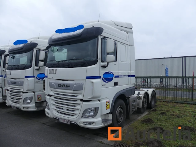 Ref:r24 - vrachtwagen tractor 6x2 daf xf 450 ftg (2018-564.454 km) - afbeelding 1 van  45