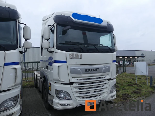 Ref:r24 - vrachtwagen tractor 6x2 daf xf 450 ftg (2018-564.454 km) - afbeelding 12 van  45