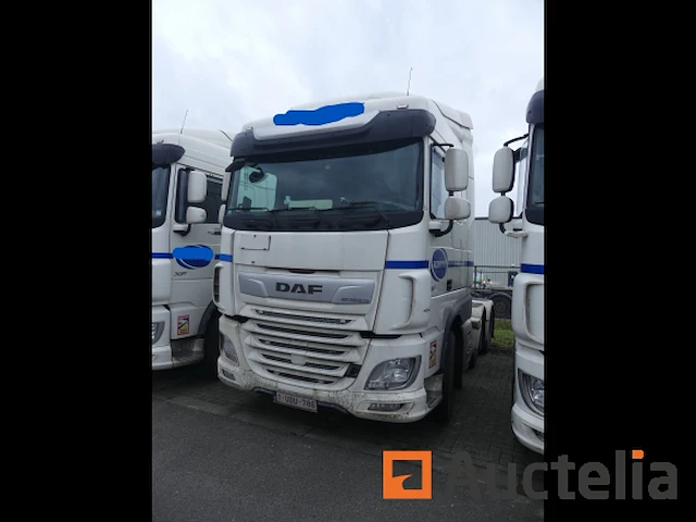 Ref:r26 - vrachtwagen tractor 6x2 daf xf 450 ftg (2018-596.743 km) - afbeelding 1 van  23