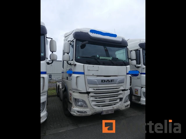 Ref:r26 - vrachtwagen tractor 6x2 daf xf 450 ftg (2018-596.743 km) - afbeelding 16 van  23