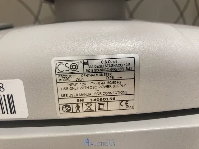 Refractie-unit, opthalmometer topcon - afbeelding 18 van  26