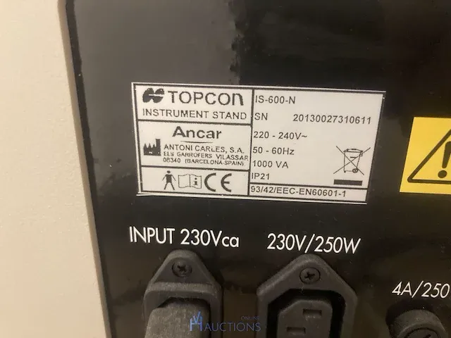Refractie unit topcon - afbeelding 13 van  18