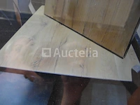 Ref:renkin depot - +/- 30 serveertafel 80x80 - afbeelding 1 van  4