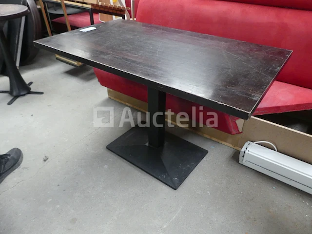 Ref:renkin depot - recht bureau + tafel + fauteuil - afbeelding 1 van  9