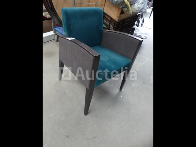 Ref:renkin depot - recht bureau + tafel + fauteuil - afbeelding 6 van  9