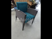 Ref:renkin depot - recht bureau + tafel + fauteuil - afbeelding 6 van  9
