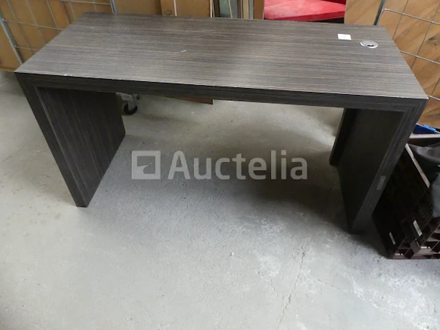 Ref:renkin depot - recht bureau + tafel + fauteuil - afbeelding 7 van  9