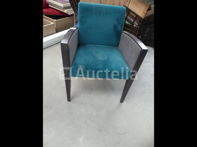 Ref:renkin depot - recht bureau + tafel + fauteuil - afbeelding 8 van  9