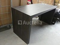 Ref:renkin depot - recht bureau + tafel + fauteuil - afbeelding 9 van  9