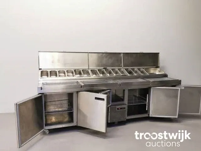 Refrigerated pizza preparation table - afbeelding 2 van  2