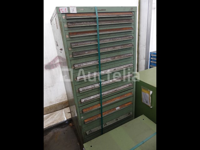 Ref:t1 - lista werkplaatskast met 13 lades - afbeelding 1 van  4