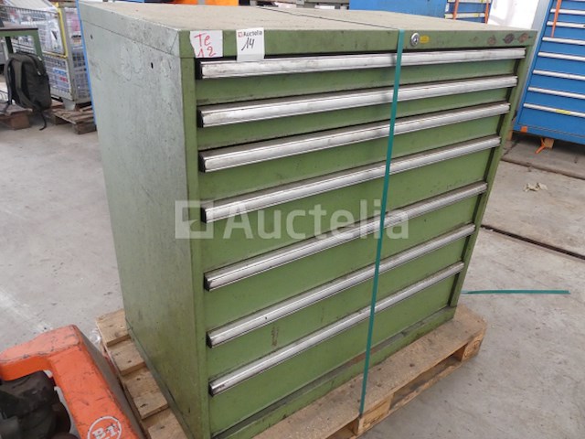 Ref:t12 - lista werkplaatskast met 7 lades - afbeelding 4 van  5