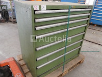 Ref:t12 - lista werkplaatskast met 7 lades - afbeelding 4 van  5