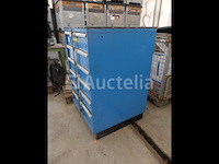 Ref:t2 - lista werkplaatskast met 6 lades