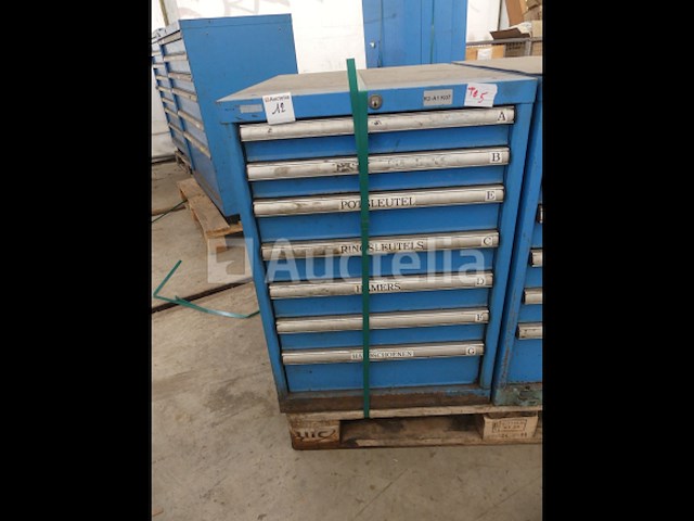 Ref:t5 - lista werkplaatskast met 7 lades - afbeelding 1 van  3