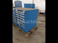 Ref:t6 - lista werkplaatskast met 7 lades