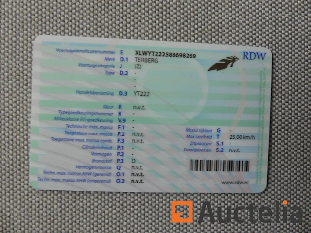 Ref:tvd-80-d - terberg yt222 ketting container vrachtwagen - afbeelding 23 van  23