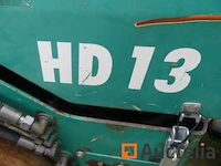 Ref:w34 - verdichter (asfalt) 2 rollen hamm hd13 - afbeelding 8 van  14