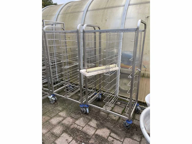 Regaalwagen dubbel - afbeelding 1 van  3