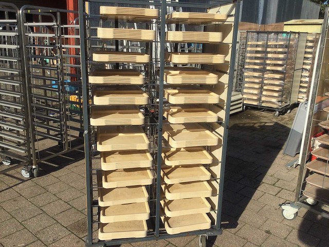 Regaalwagen dubbel - afbeelding 1 van  5