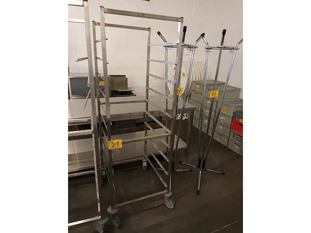 Regaalwagen met 10 niveau’s - afbeelding 1 van  3
