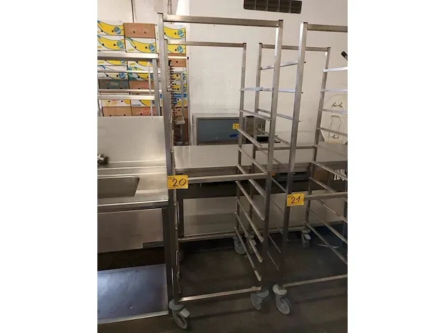 Regaalwagen met 9 niveau’s - afbeelding 1 van  3